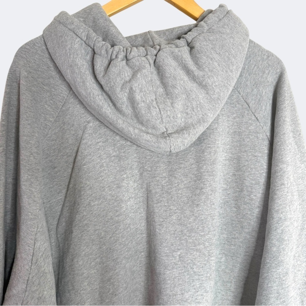 NEW MOTHER THE COCOON Oversized Hoodie Gray with Neon Pink Drawstrings SMALL - Picture 10 of 12